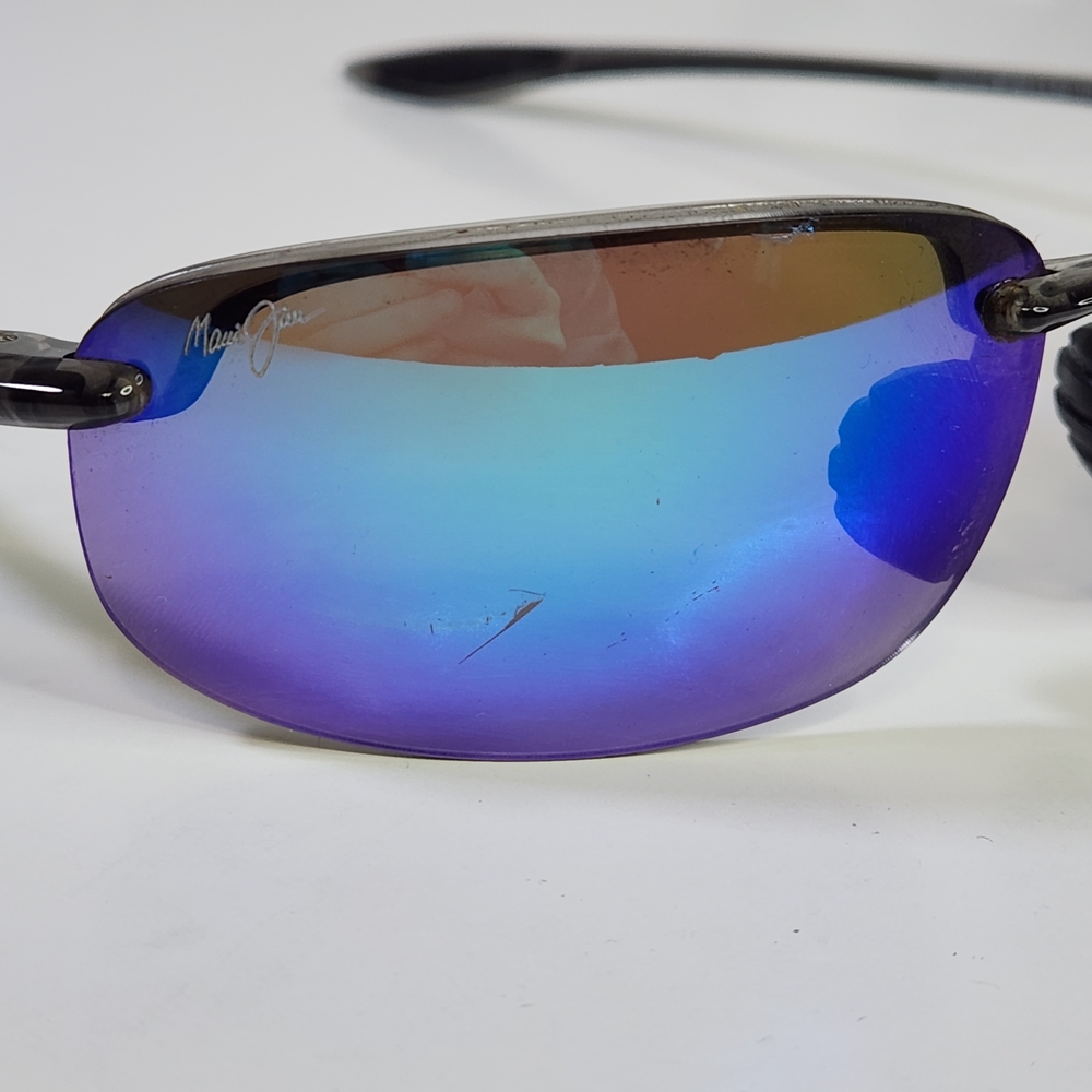Maui Jim Polarized Sunglasses MJ Sport. Ho'okipa MJ-407 Blue Lenses - Picture 6 of 12